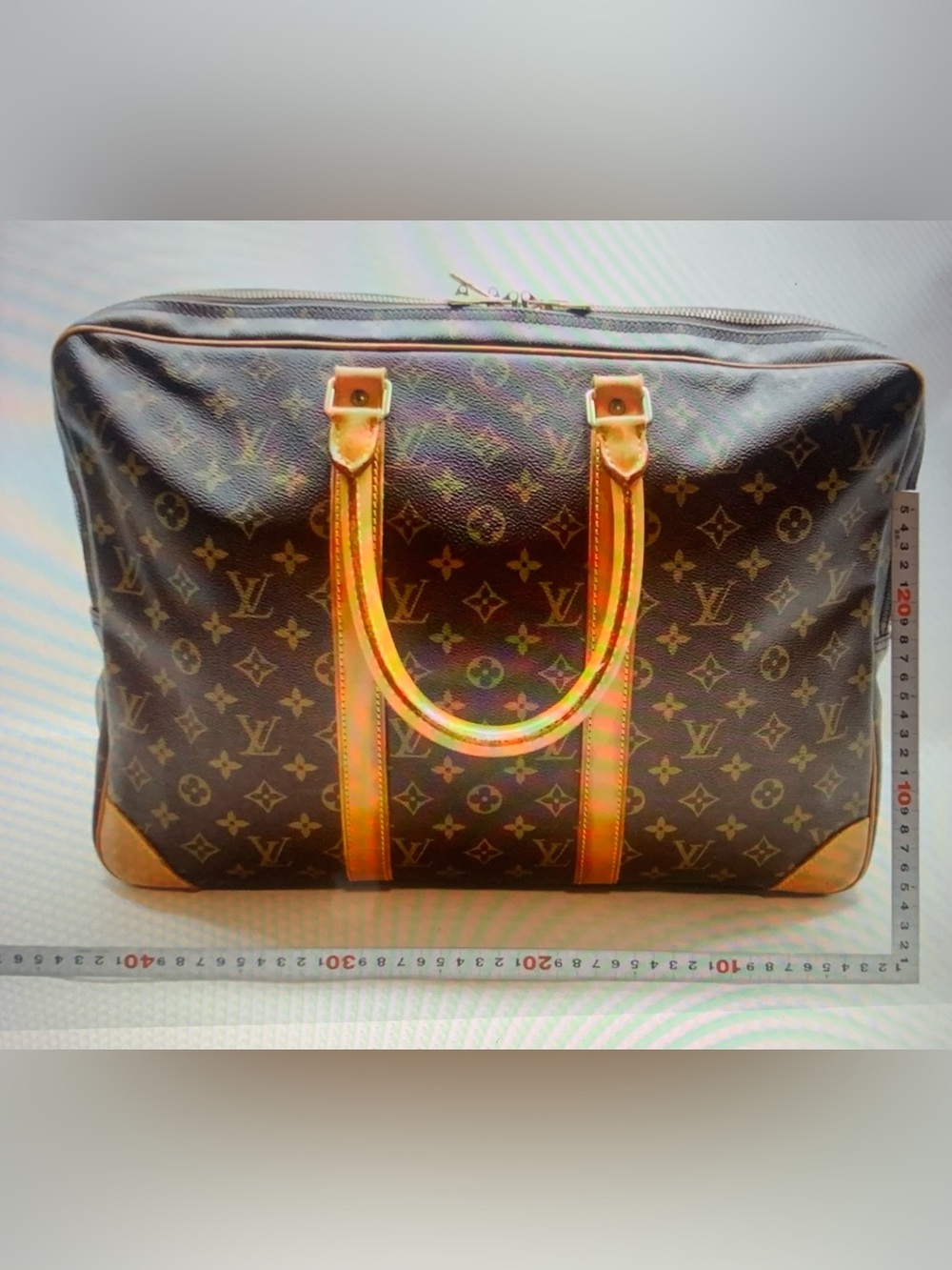 Authentic Vintage Louis Vuitton Porte de Voyage Sac 42 with full Legitgrails COA